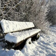 Winterlandschaft rund um Kollig