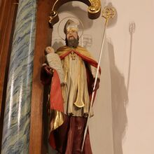Schutzpatron St. Willibrord in der Pfarrkirche